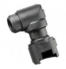 Разъем Deutsch CI, нейлон 6, черный, d12мм, угол 90, 12 выводов, CI12-90-DT12  7TCA298010R0263  ABB