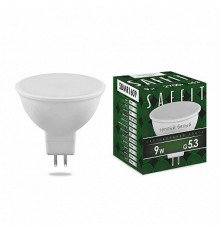 Лампа светодиодная SBMR1609 9W 2700K 230V GU5.3 MR16  55084  SAFFIT