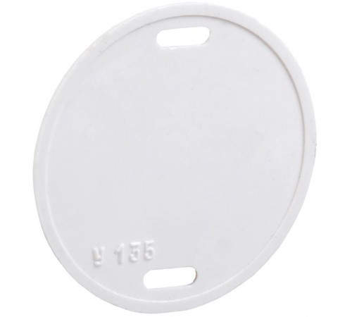 Бирка кабельная У-135 (круг 55 мм)  UZMA-BIK-Y135-R   IEK