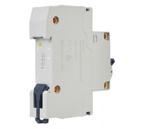 Выключатель автоматический однополюсный ВА47-29 20А C 4,5кА  MVA25-1-020-C  GENERICA