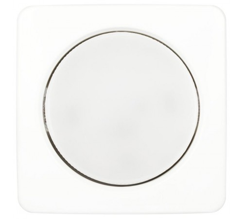 Светильник встраиваемый точечный под лампу GX53 KL71 WH /1 (к) квадр., 220V, 13W, белый  Б0048960  ЭРА