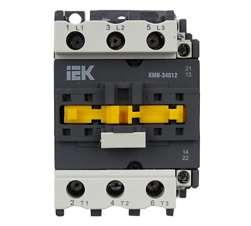 Контактор КМИ-34012 40А 230В/АС3 1НО;1НЗ   KKM31-040-230-11  IEK