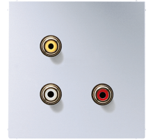 2x Cinch Audio (RCA) / Composite Video MAAL1031 Jung