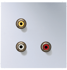2x Cinch Audio (RCA) / Composite Video MAAL1031 Jung