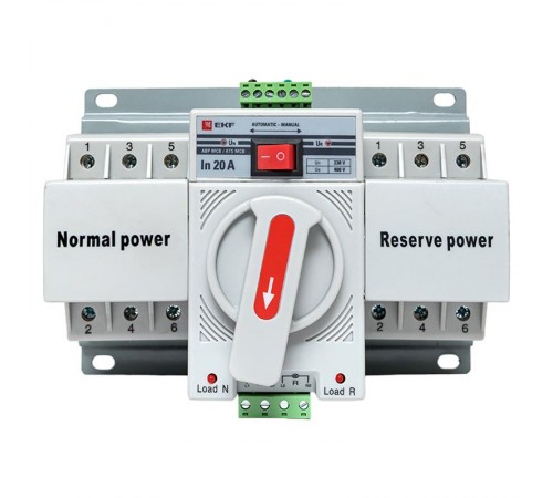 Устройство АВР МCB 20А (C) 3Р 400В PROxima  ats-mcb-20c-3p-pro  EKF