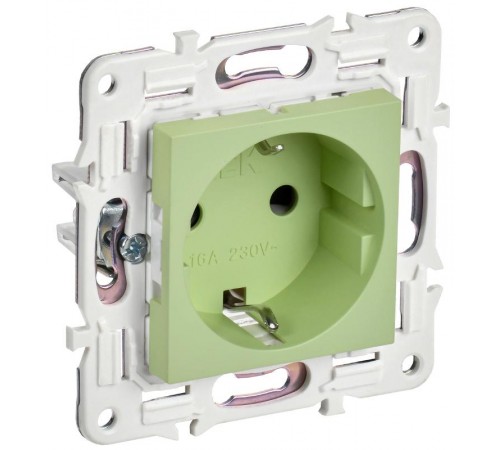 SKANDY Розетка с з/к без з/ш 16А SK-R05M мятный  SK-R11-16-K06  IEK