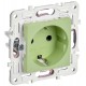 SKANDY Розетка с з/к без з/ш 16А SK-R05M мятный  SK-R11-16-K06  IEK