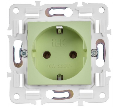 SKANDY Розетка с з/к без з/ш 16А SK-R05M мятный  SK-R11-16-K06  IEK