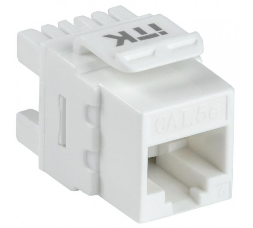 Модуль Keystone Jack кат. 5E UTP 110 IDC 180 град.  CS1-1C5EU-12  ITK