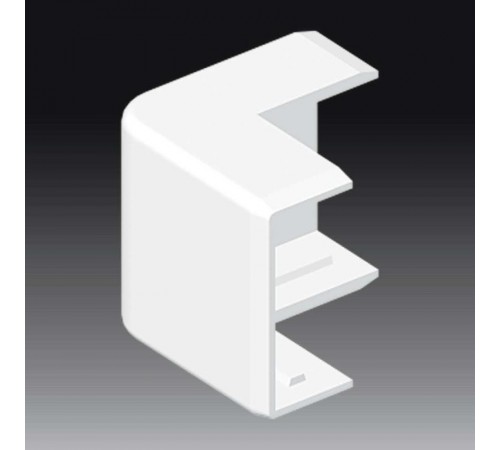 Угол внешний на 90 гр. LHD 40X20 8636 (HB) (Цвет Белый)  8636_HB  Kopos