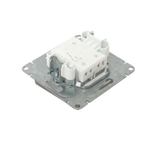 Механизм выключателя, одноклавишный, проходной, шампань Эпика  UP1-SWC-11 EKF