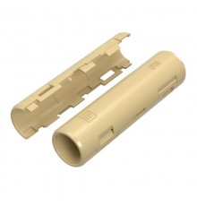 Муфта разборная d16 мм сосна (100шт/1200шт уп/кор) Промрукав  PR13.0425  Промрукав