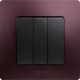 Etika Сливовая Рамка 1-ая  672561  Legrand