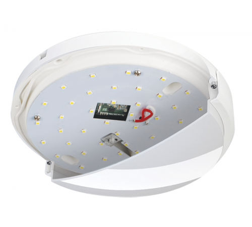 Светильник светодиодный пылевлагозащищенный для ЖКХ ДПБ PBH-PC2-RS SENSOR 8Вт 4000К IP65 опал  2852113  Jazzway