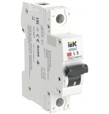 ARMAT Авт. выкл. M06N-DC 1P L 5А   AR-M06N-1-L005DC  IEK