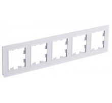 AtlasDesign Nature Белый Рамка 5-ая, органическое стекло   ATN320105  SE