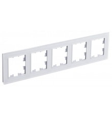 AtlasDesign Nature Белый Рамка 5-ая, органическое стекло   ATN320105  SE