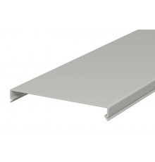 Крышка кабельного канала LK4 120 мм (ПВХ,серый) (LK4 D 120)  6178492  OBO Bettermann