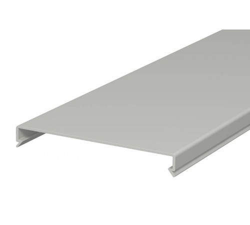 Крышка кабельного канала LK4 120 мм (ПВХ,серый) (LK4 D 120)  6178492  OBO Bettermann