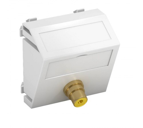 Мультимедийная рамка Video-Cinch Modul45 (белый) (MTS-R F RW1)  6105006  OBO Bettermann