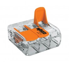 Клемма универсальная компактная 3-проводная 0.5 - 6 мм.кв (уп/30шт)  221-613  WAGO