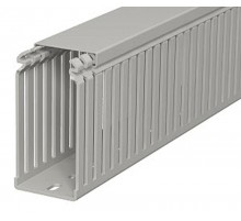 Кабель-канал перфорированный LKV 100x50x2000 мм ПВХ серый RAL7030  6178336  OBO Bettermann