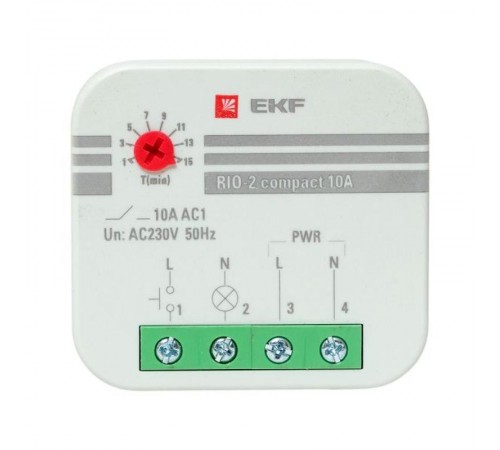 Импульсное реле RIO-2 compact 10А EKF PROxima  rio-2k-10  EKF
