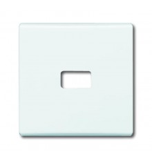 Клавиша для мех. 1-кл. выкл./перекл./кнопки, с окном д.линзы/символа,IP44,серия Allwetter 44,цвет альп. белый  1731-0-1998   2CKA001731A1998  ABB