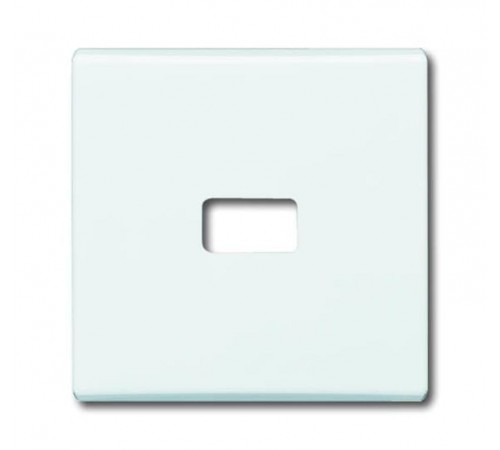 Клавиша для мех. 1-кл. выкл./перекл./кнопки, с окном д.линзы/символа,IP44,серия Allwetter 44,цвет альп. белый  1731-0-1998   2CKA001731A1998  ABB