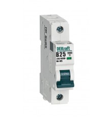 Выключатель автоматический  однополюсный ВА-105 25А B 10кА  13107DEK  DEKraft