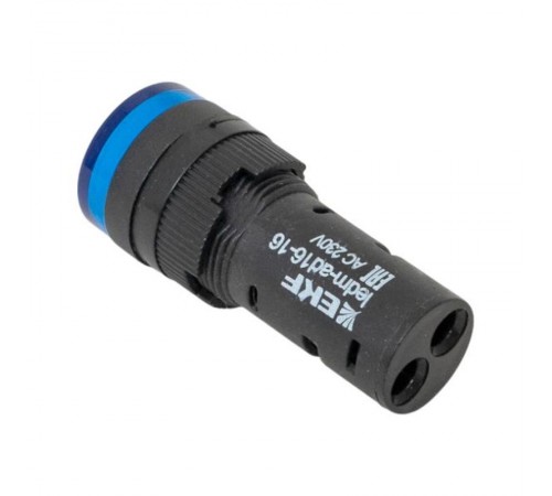 Матрица светодиодная AD16-16HS синяя 230В AC (16 мм) PROxima  ledm-ad16-16-b  EKF