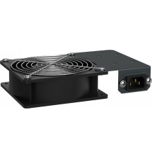 ITK Вент. панель 1 модуль С14 для шкафа 10" LINEA WS черная  FM05-11ME  ITK