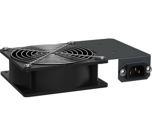 ITK Вент. панель 1 модуль С14 для шкафа 10" LINEA WS черная  FM05-11ME  ITK