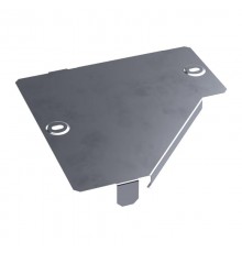 Крышка переходника левого Стандарт INOX (AISI 316) 200х100  PR16.5577  Промрукав