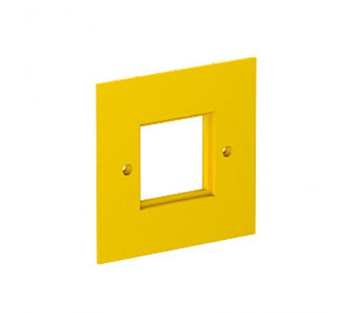 Накладка блока питания VH для монтажа устройств, 95x95 мм (желтый) (VH-P4)  6109840  OBO Bettermann