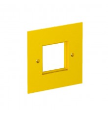 Накладка блока питания VH для монтажа устройств, 95x95 мм (желтый) (VH-P4)  6109840  OBO Bettermann