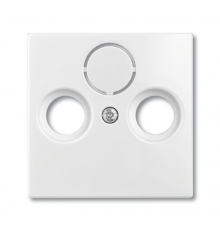 ABB Basic 55 Альп. белый Накладка TV-FM (SAT) розетки  1724-0-4283   2CKA001724A4283  ABB