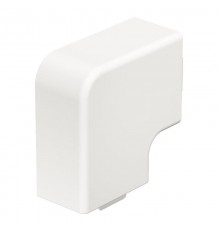 Крышка плоского угла кабельного канала WDK 25x40 мм (ПВХ,белый) (WDK HF25040RW)  6192793  OBO Bettermann
