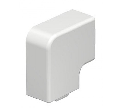 Крышка плоского угла кабельного канала WDK 25x40 мм (ПВХ,белый) (WDK HF25040RW)  6192793  OBO Bettermann