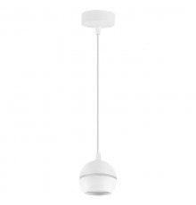 Светильник потолочный на подвесе GX53 15W 230V, белый D90*H80 HL3568  48089  FERON