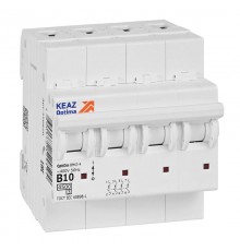 Выключатель автоматический модульный OptiDin BM63-4C10-4,5-УХЛ3  329527  КЭАЗ