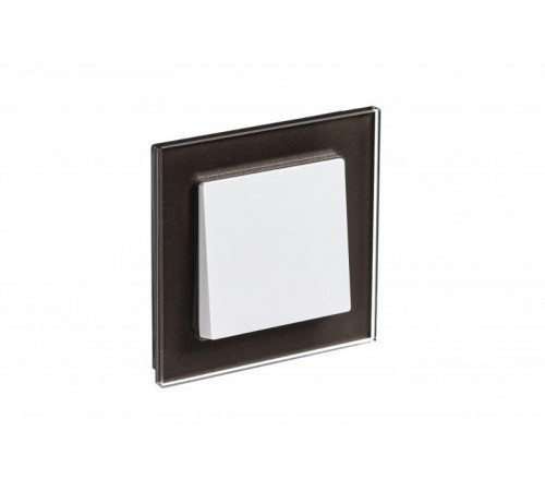 AtlasDesign Nature Рамка 1-ая, стекло Мокко ATN320601 SE