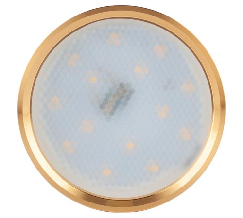 Светильник накладной подсветка OL7 GX53 GD/CH под лампу Gx53, алюминий, цвет золото+хром (40/1440)  Б0048532  ЭРА