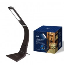 Светильник настольный TLD-565 Brown/LED/360Lm/3000-6000K/Dimmer/WR 12W сенсор диммер беспроводное зарядное устройство корич  UL-00006473  Uniel