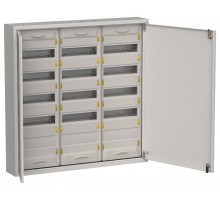 TITAN 5 Корпус металлический ЩРн-180 (3х60) 835х830х140 IP31 сер  TI5-50-N-3X060-31-7035  IEK