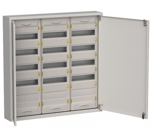 TITAN 5 Корпус металлический ЩРн-180 (3х60) 835х830х140 IP31 сер  TI5-50-N-3X060-31-7035  IEK