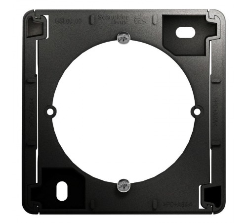 Glossa Антрацит Коробка наружного монтажа  GSL000700  SE