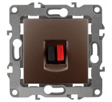 Розетка аудио 12-3111-13  бронза  Б0027458  ЭРА