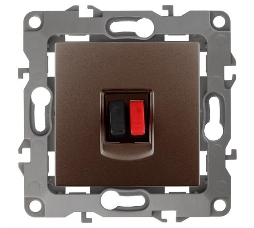 Розетка аудио 12-3111-13  бронза  Б0027458  ЭРА