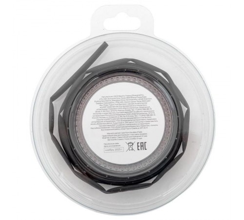 Термоусаживаемая трубка ТУТ нг 4/2 черная ролик 2 м tut-4-b-bEKF